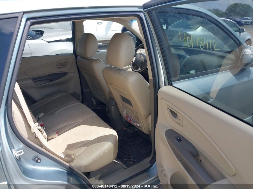 2008 Hyundai Tucson Limited V6/Se VIN: KM8JN12DX8U826480 Lot: 40148412