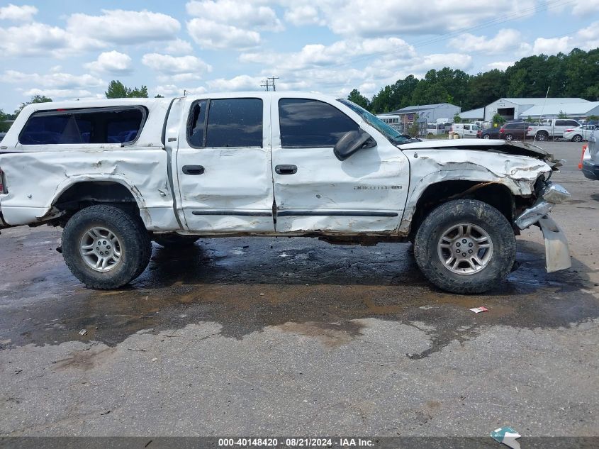 2001 Dodge Dakota Slt/Sport VIN: 1B7HG2AN81S245252 Lot: 40148420