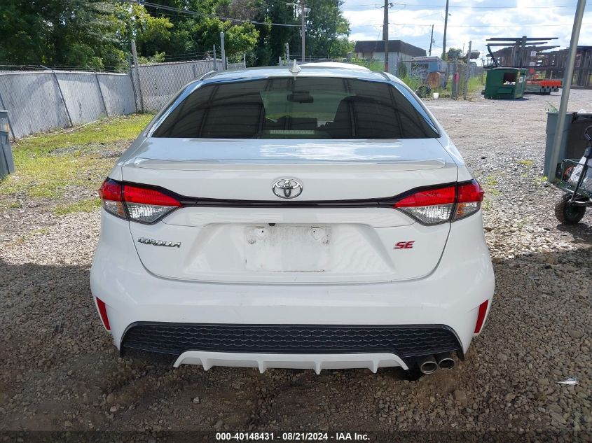 2020 Toyota Corolla Se VIN: JTDS4RCE8LJ025784 Lot: 40148431