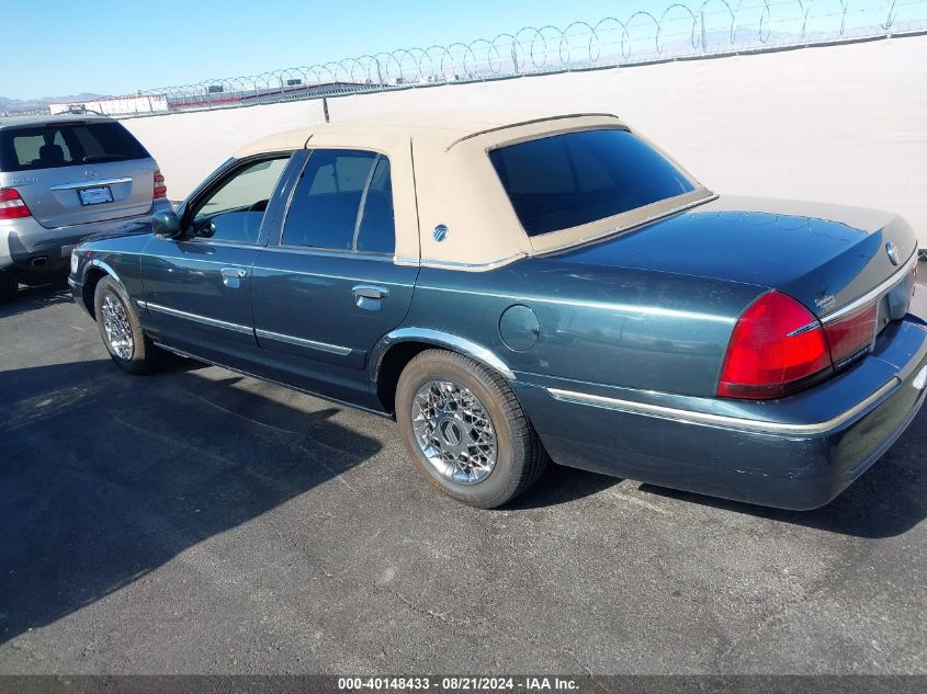 1999 Mercury Grand Marquis Gs VIN: 2MEFM74W4XX623783 Lot: 40148433