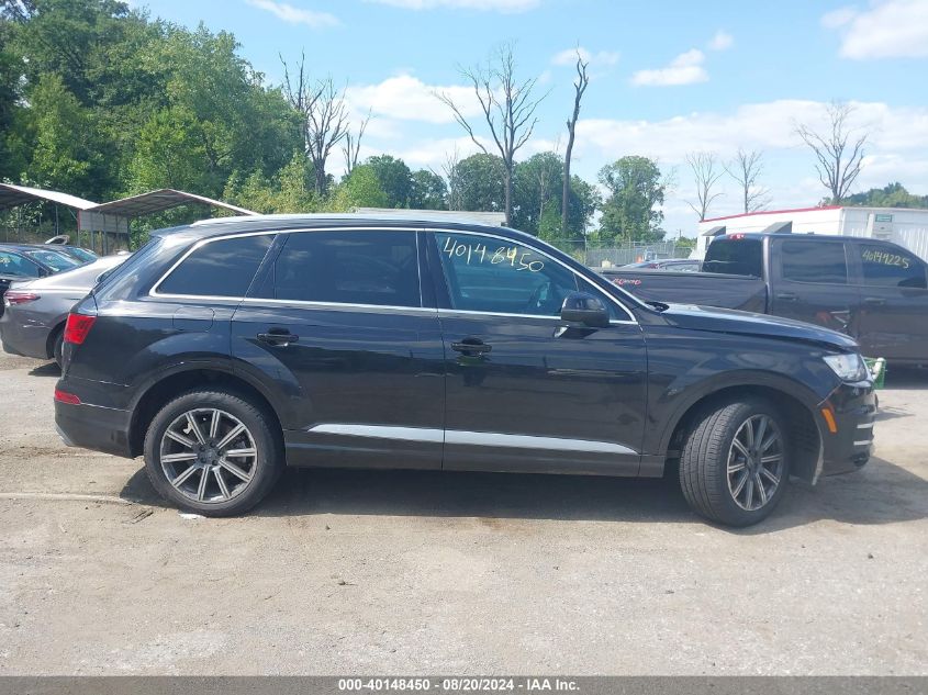 2017 Audi Q7 3.0T Premium VIN: WA1LAAF71HD009535 Lot: 40148450