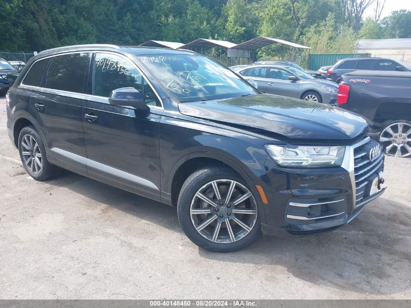 2017 Audi Q7 3.0T Premium VIN: WA1LAAF71HD009535 Lot: 40148450