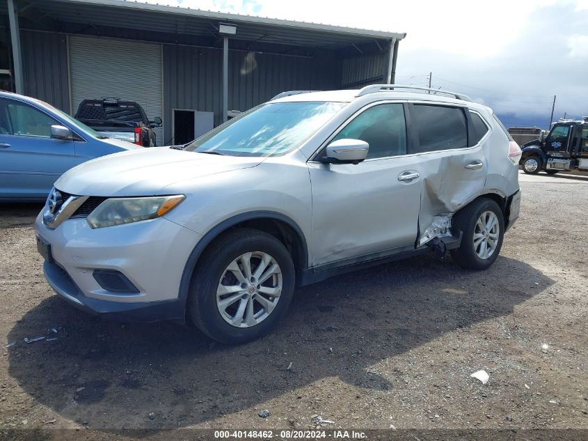 2015 Nissan Rogue Sv VIN: 5N1AT2MTXFC856517 Lot: 40148462