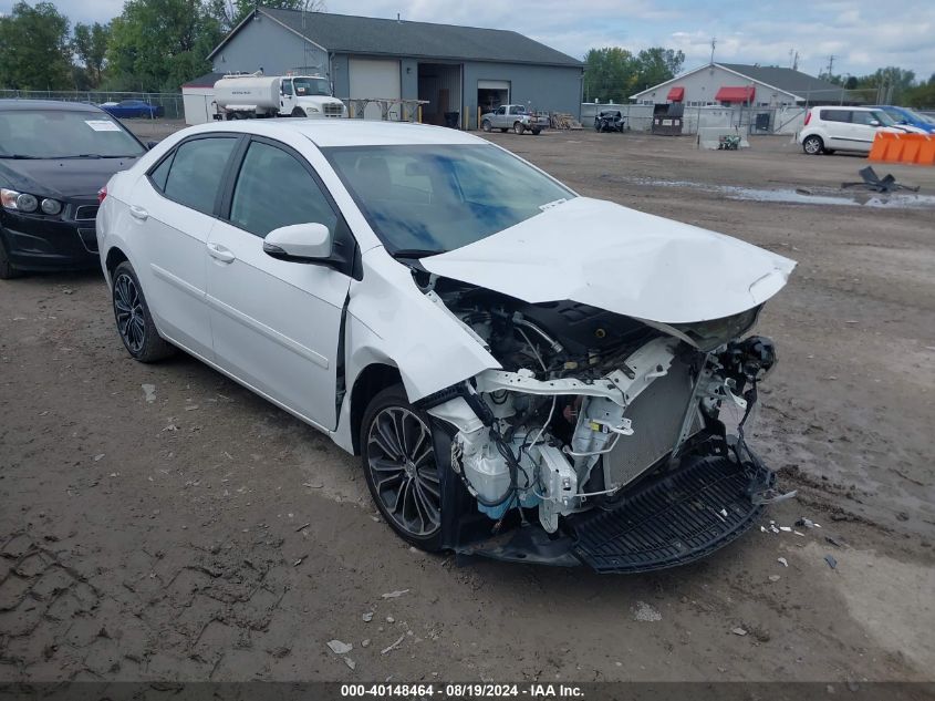 2015 Toyota Corolla S Plus VIN: 2T1BURHE9FC321230 Lot: 40148464