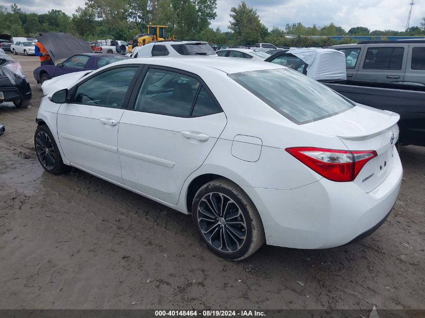 2015 Toyota Corolla S Plus VIN: 2T1BURHE9FC321230 Lot: 40148464