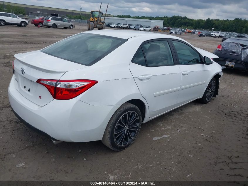 2015 Toyota Corolla S Plus VIN: 2T1BURHE9FC321230 Lot: 40148464