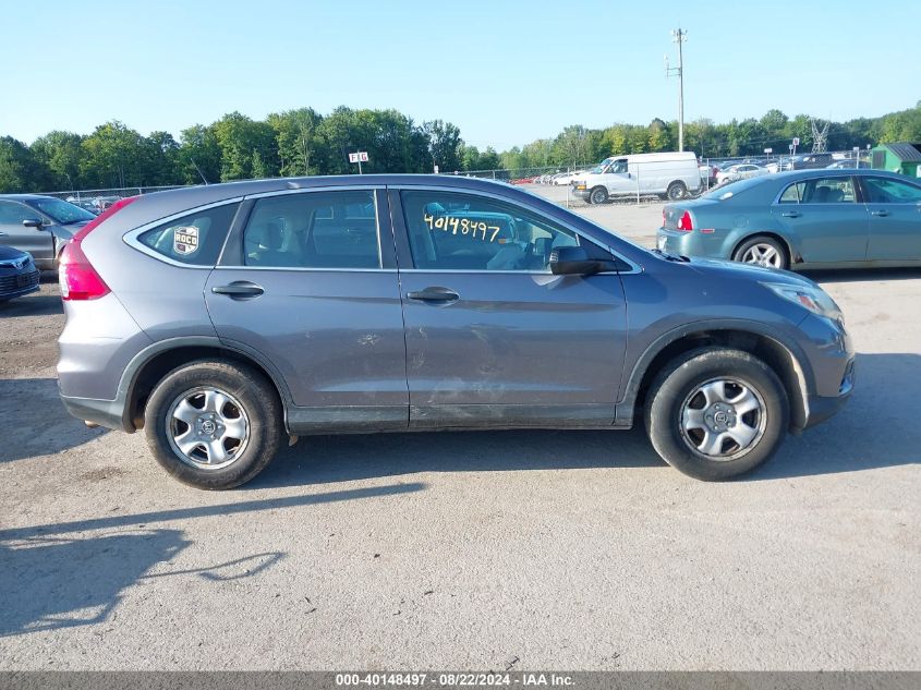 2016 Honda Cr-V Lx VIN: 2HKRM4H30GH622967 Lot: 40148497