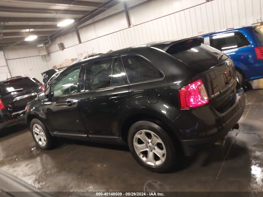 2013 Ford Edge Sel VIN: 2FMDK4JC7DBE18485 Lot: 40148509