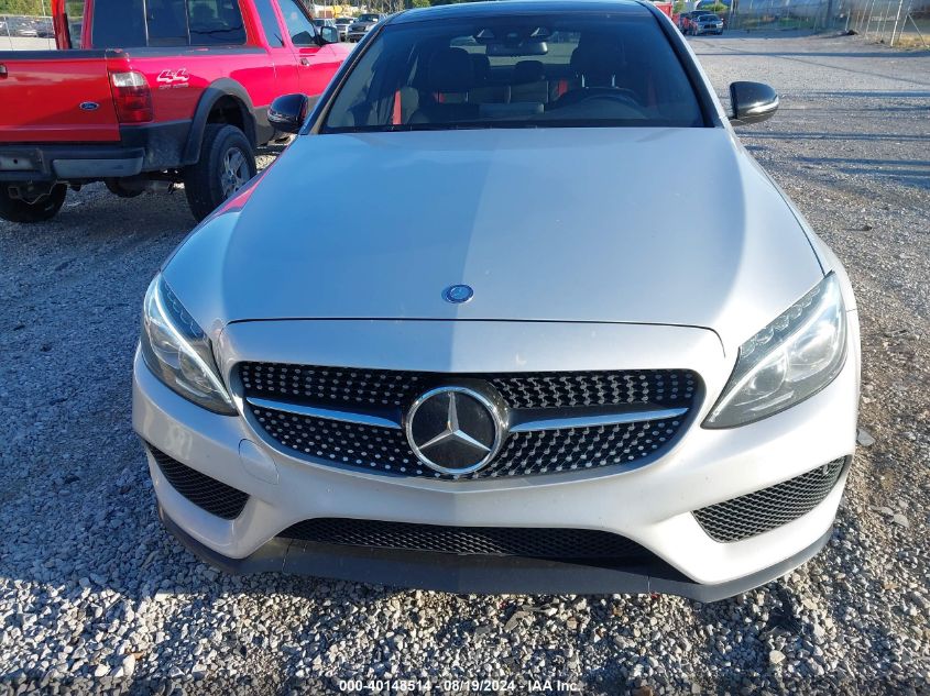 2016 Mercedes-Benz C 450 Amg 4Matic VIN: 55SWF6EB8GU116787 Lot: 40148514