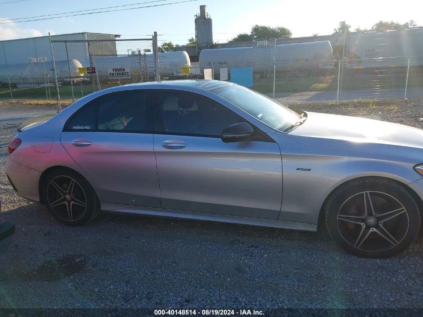 2016 Mercedes-Benz C 450 Amg 4Matic VIN: 55SWF6EB8GU116787 Lot: 40148514