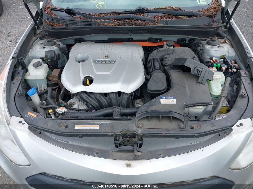 2013 Hyundai Sonata Hybrid VIN: KMHEC4A4XDA078917 Lot: 40148516