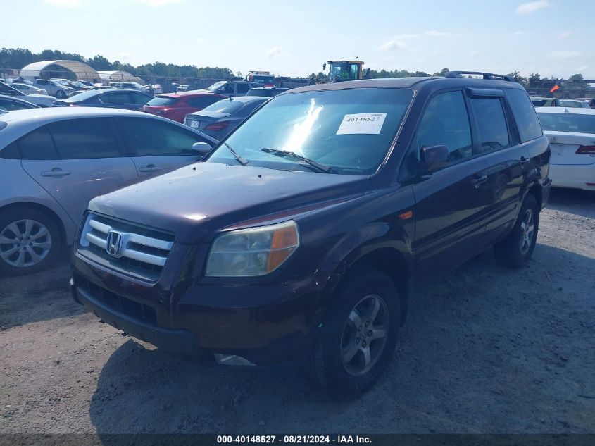 2008 Honda Pilot Se VIN: 5FNYF183X8B038502 Lot: 40148527