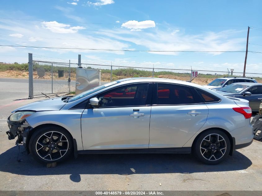 2014 Ford Focus Se VIN: 1FADP3F22EL117629 Lot: 40148579