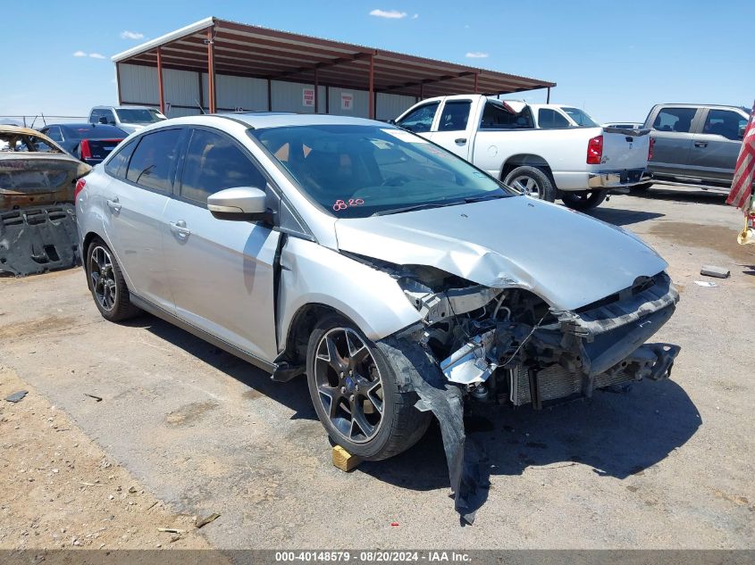 2014 Ford Focus Se VIN: 1FADP3F22EL117629 Lot: 40148579