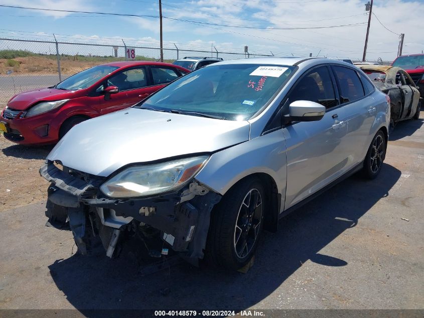 2014 Ford Focus Se VIN: 1FADP3F22EL117629 Lot: 40148579