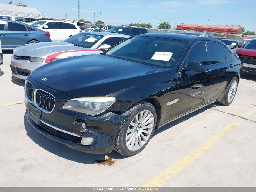 2010 BMW 750Li VIN: WBAKB8C56ACY63813 Lot: 40148585