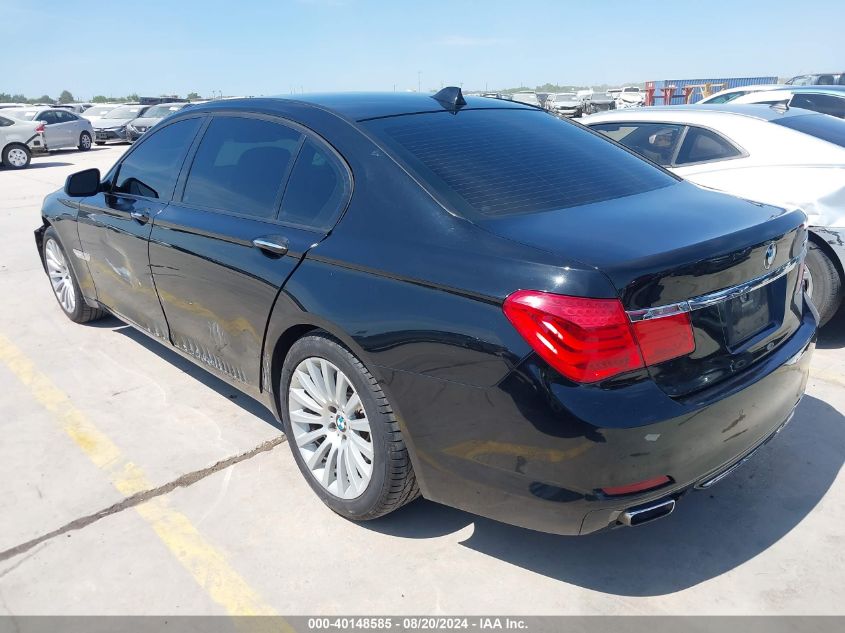 2010 BMW 750Li VIN: WBAKB8C56ACY63813 Lot: 40148585