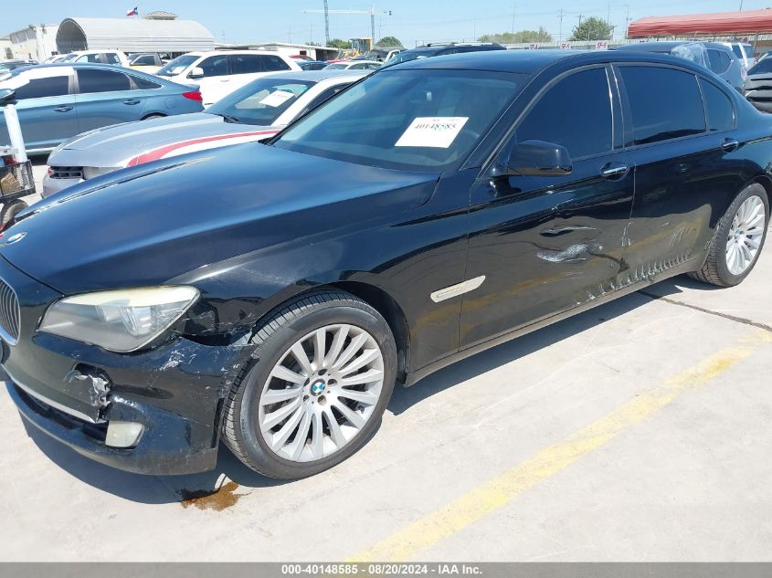 2010 BMW 750Li VIN: WBAKB8C56ACY63813 Lot: 40148585