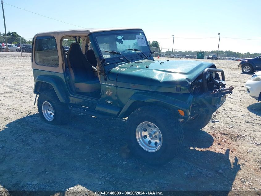 2001 Jeep Wrangler Sahara VIN: 1J4FA59S71P340368 Lot: 40148603