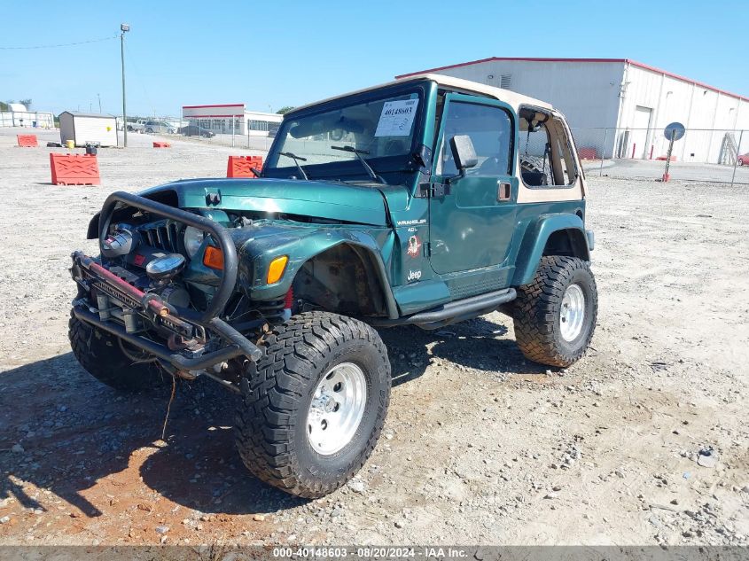 2001 Jeep Wrangler Sahara VIN: 1J4FA59S71P340368 Lot: 40148603