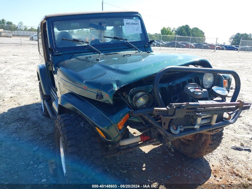 2001 Jeep Wrangler Sahara VIN: 1J4FA59S71P340368 Lot: 40148603