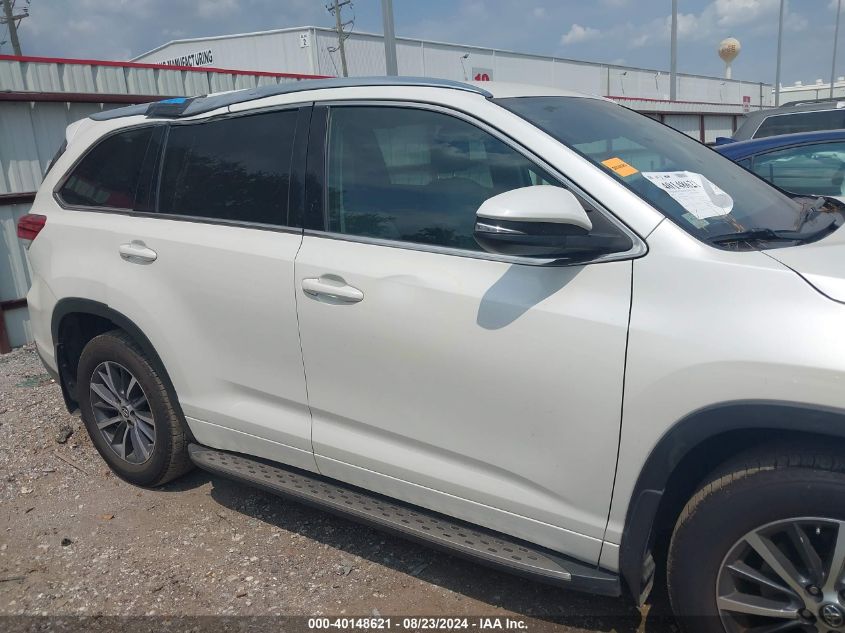 2017 Toyota Highlander Xle VIN: 5TDKZRFH8HS508760 Lot: 40148621