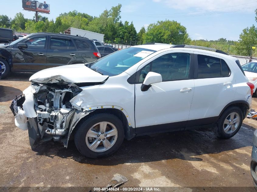 2021 Chevrolet Trax Fwd Lt VIN: KL7CJLSM3MB373844 Lot: 40148624