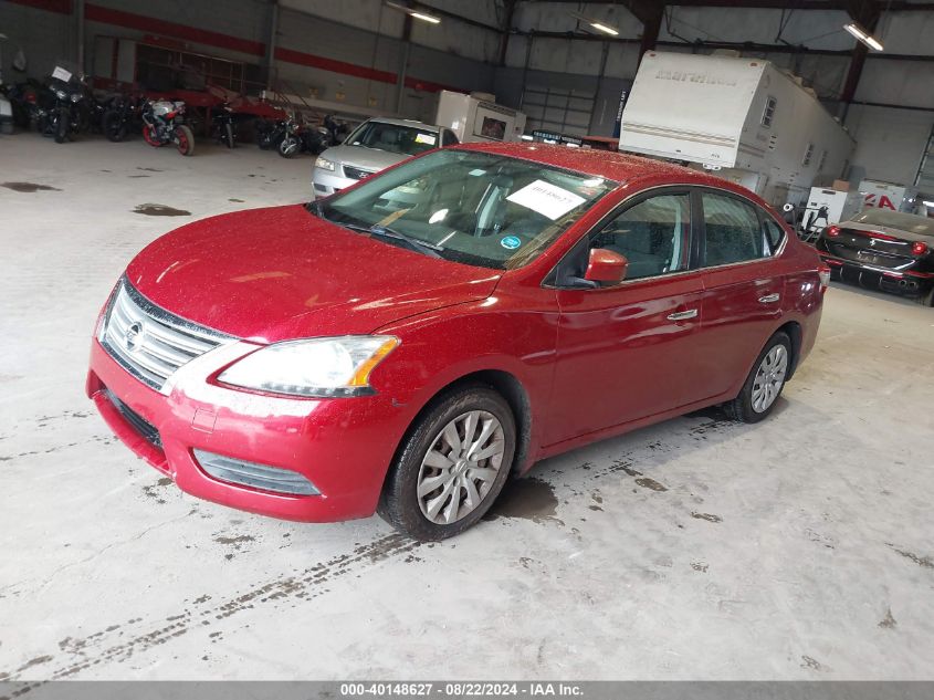 2013 NISSAN SENTRA S - 3N1AB7AP6DL783520