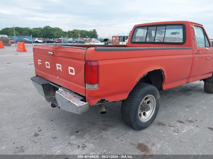 1987 Ford F250 VIN: 1FTHF26L9HPA89164 Lot: 40148629