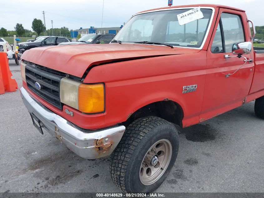 1987 Ford F250 VIN: 1FTHF26L9HPA89164 Lot: 40148629