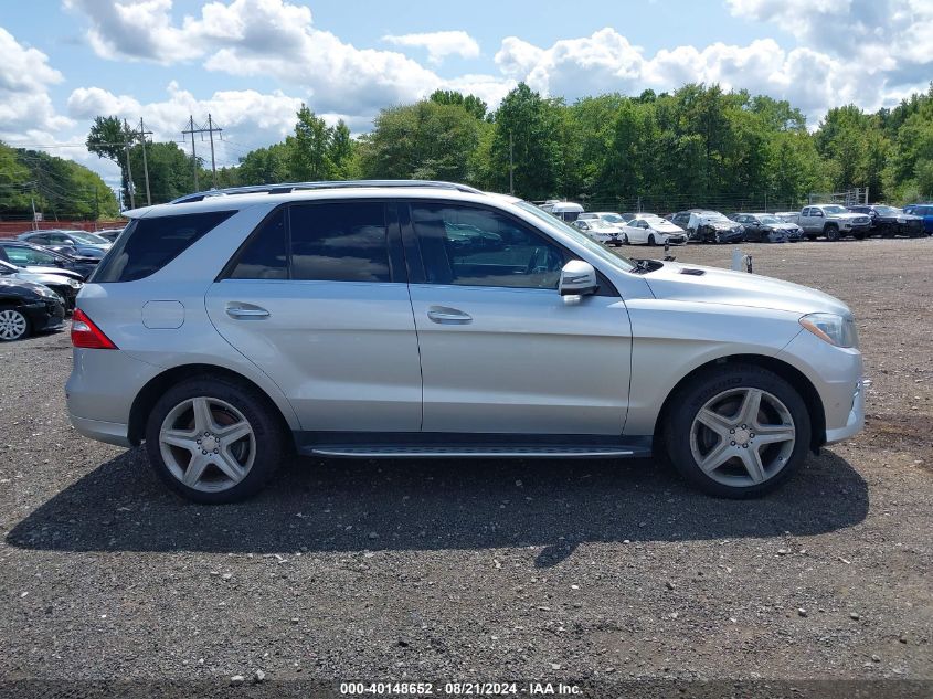 2014 Mercedes-Benz Ml 350 Bluetec 4Matic VIN: 4JGDA2EB8EA280171 Lot: 40148652