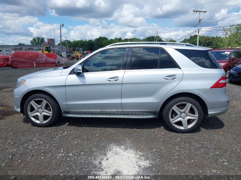 2014 Mercedes-Benz Ml 350 Bluetec 4Matic VIN: 4JGDA2EB8EA280171 Lot: 40148652