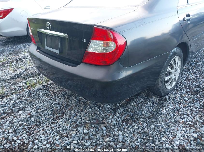 2004 Toyota Camry Le VIN: 4T1BE32K34U893320 Lot: 40148667