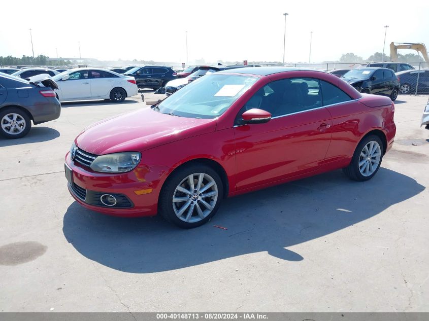 2012 Volkswagen Eos Komfort VIN: WVWBW7AHXCV001877 Lot: 40148713