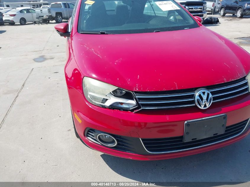 2012 Volkswagen Eos Komfort VIN: WVWBW7AHXCV001877 Lot: 40148713