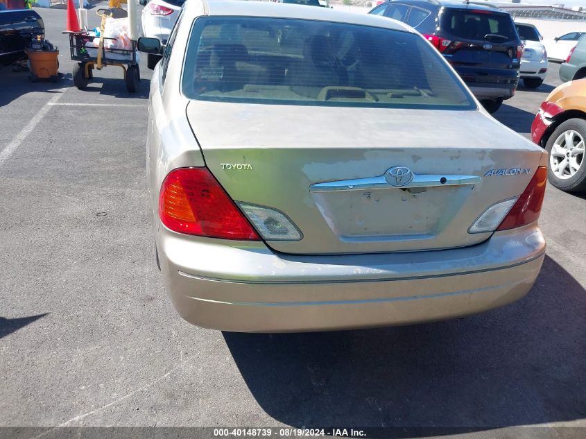 2000 Toyota Avalon Xl VIN: 4T1BF28B3YU076420 Lot: 40148739