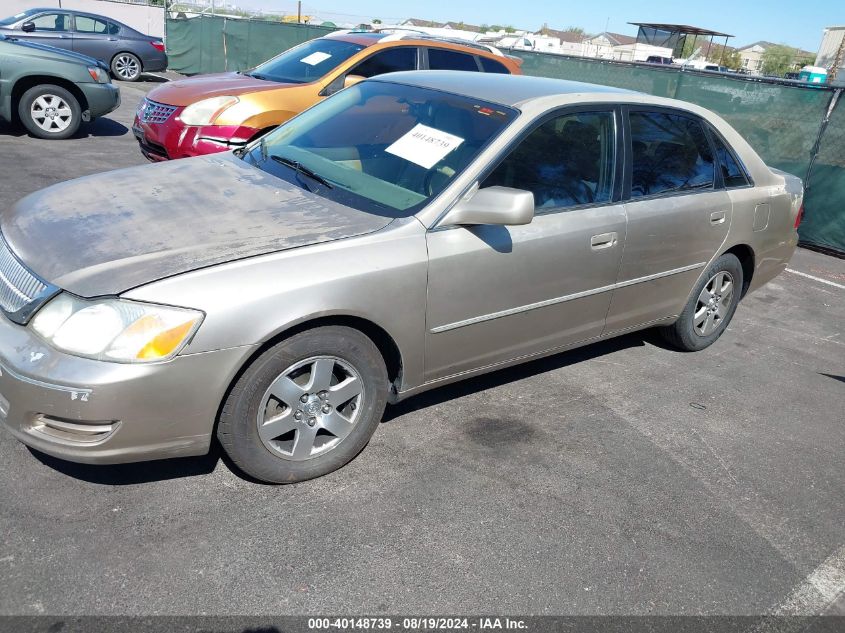 2000 Toyota Avalon Xl VIN: 4T1BF28B3YU076420 Lot: 40148739