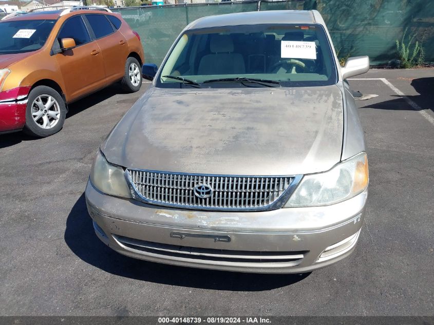 2000 Toyota Avalon Xl VIN: 4T1BF28B3YU076420 Lot: 40148739