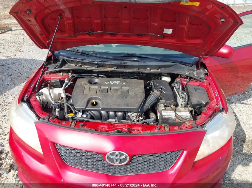 2009 Toyota Corolla Le VIN: JTDBL40EX9J007435 Lot: 40148741