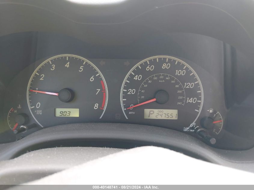 2009 Toyota Corolla Le VIN: JTDBL40EX9J007435 Lot: 40148741