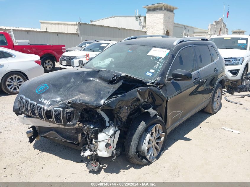 2019 Jeep Cherokee Latitude Fwd VIN: 1C4PJLCB1KD487733 Lot: 40148744