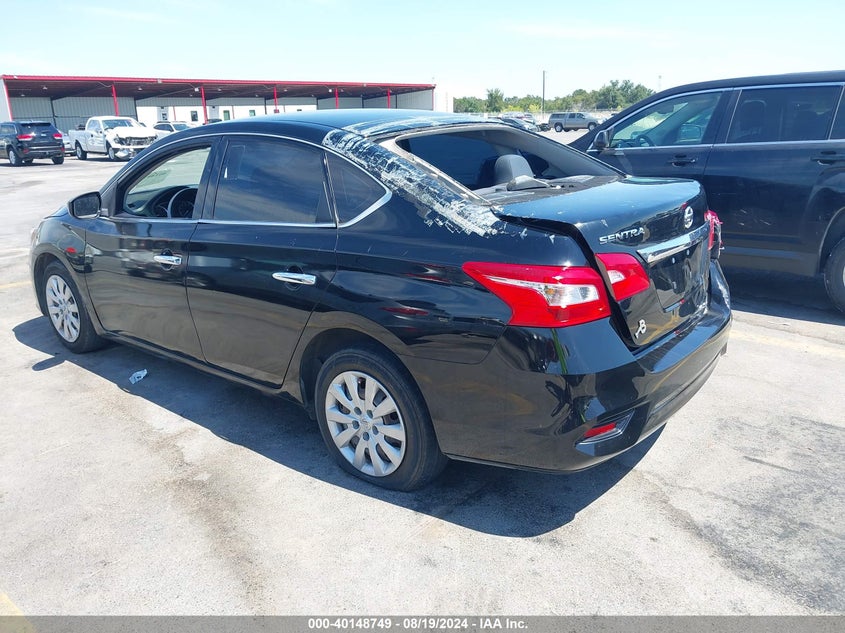 VIN 3N1AB7AP3KY355730 2019 NISSAN SENTRA S