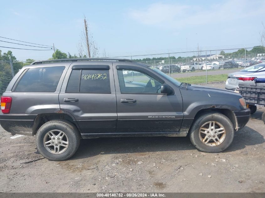 2003 Jeep Grand Cherokee Laredo VIN: 1J4GW48S33C569786 Lot: 40148752