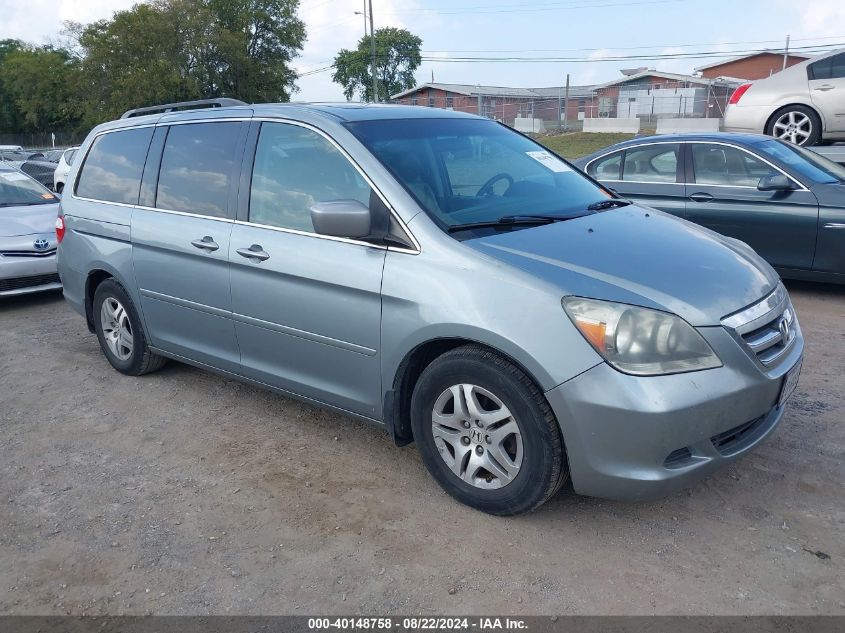 2007 Honda Odyssey Ex-L VIN: 5FNRL38787B107391 Lot: 40148758