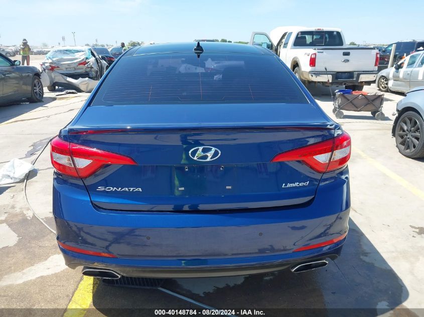 2015 HYUNDAI SONATA LIMITED - 5NPE34AF5FH176772