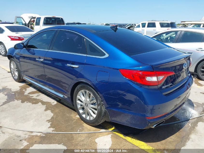 2015 Hyundai Sonata Limited VIN: 5NPE34AF5FH176772 Lot: 40148784