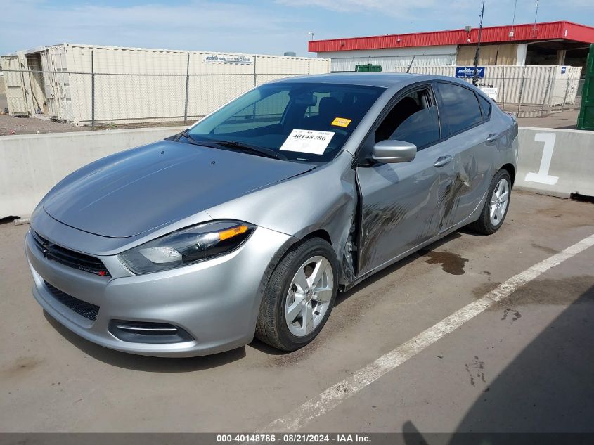 2015 Dodge Dart Sxt VIN: 1C3CDFBB4FD370053 Lot: 40148786