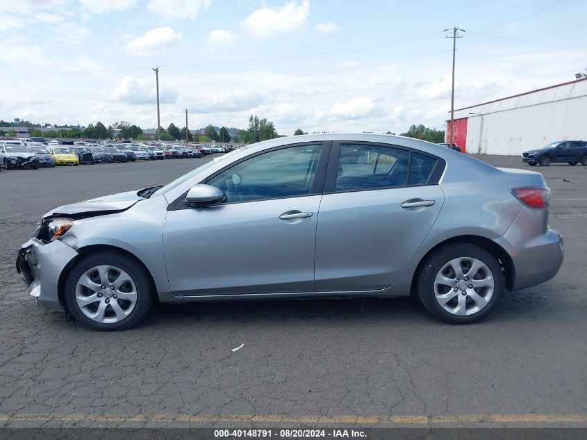 2013 Mazda Mazda3 I Sv VIN: JM1BL1TG0D1832422 Lot: 40148791