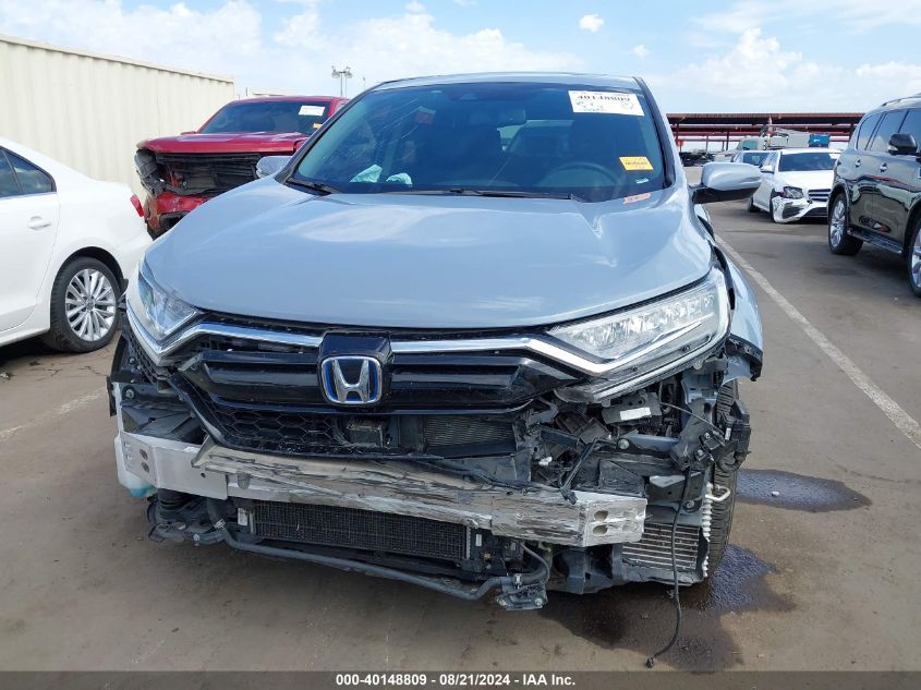 2022 HONDA CR-V HYBRID EX-L - 5J6RT6H85NL005058