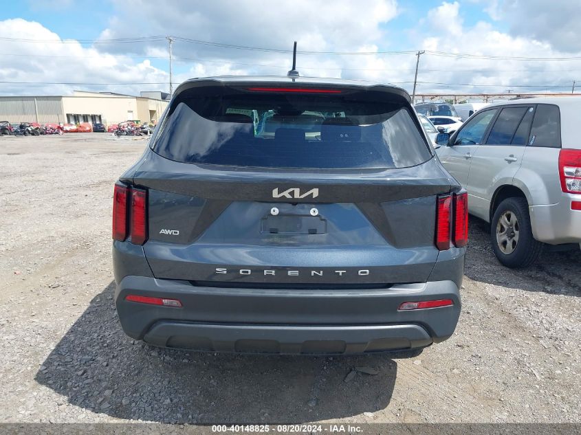 2022 Kia Sorento Lx VIN: 5XYRGDLC4NG116206 Lot: 40148825